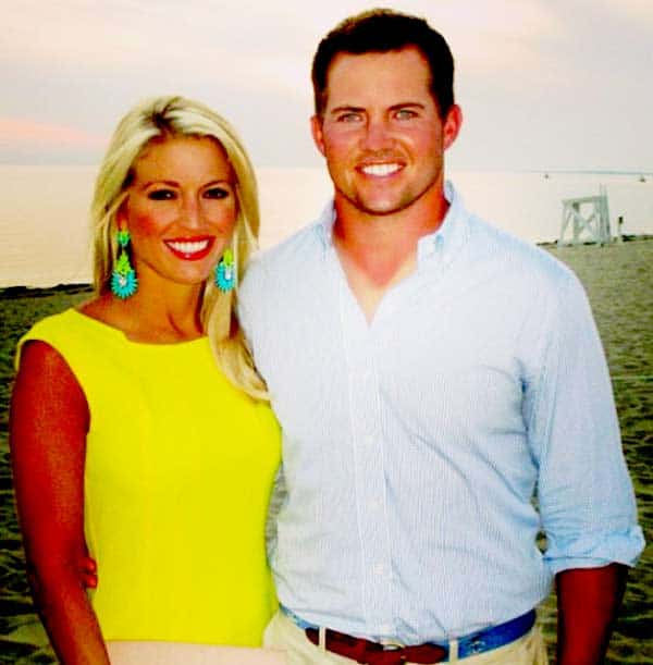 Image of Ainsley Earhardt with her husband Will Proctor