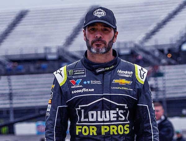 Image of American race car driver, Jimmie Johnson