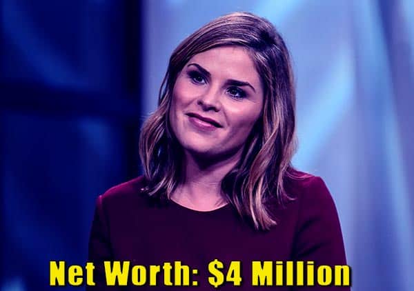 Image of Journalist, Jenna Bush Hager net worth is $4 million